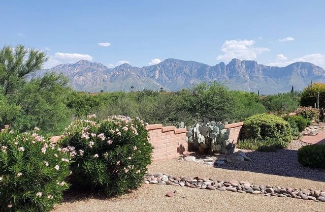 Melt into Catalina Mountain Views