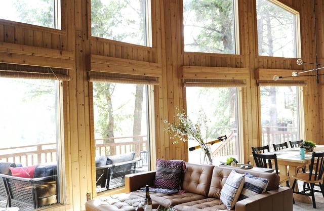 Mid Century Mountain Modern Cabin