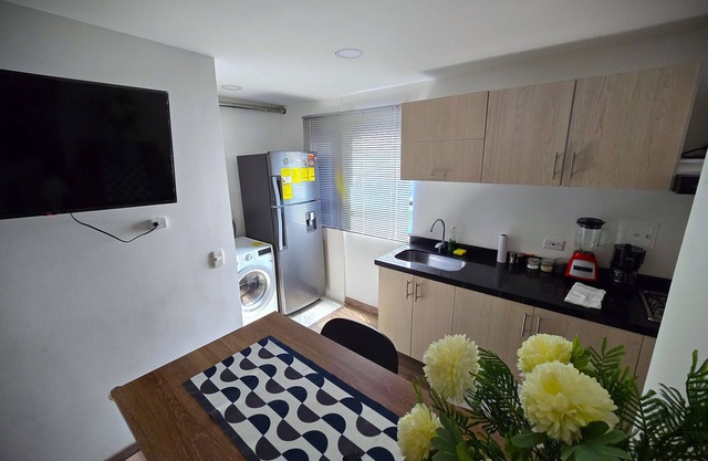 Minimalist brand-new Apartment at Bogotá's northern - 5 people