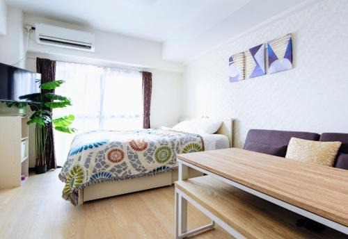MIYAVI#303 3min walk Narimasu Station, 4 people, wide queen bed & sofa, Tokyo's largest Don Quijote