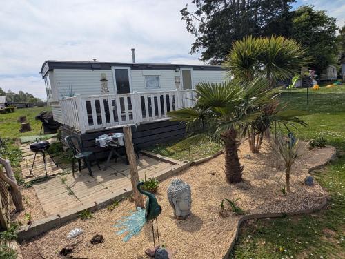 Mobil-home entre terre et mer