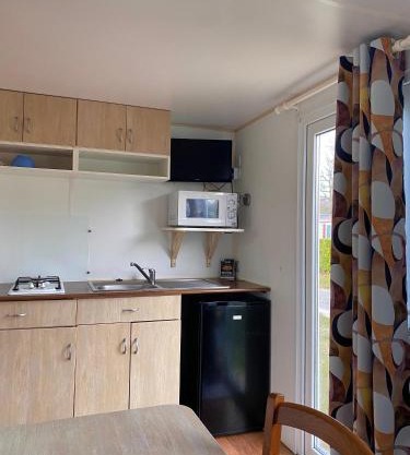 Mobil-home mitoyen 1 chambre