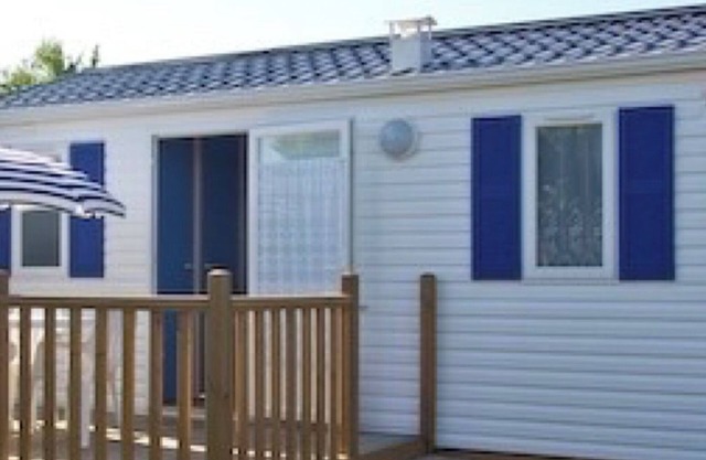 Mobile Home 'Bikini' with Private Terrace and Private Garden