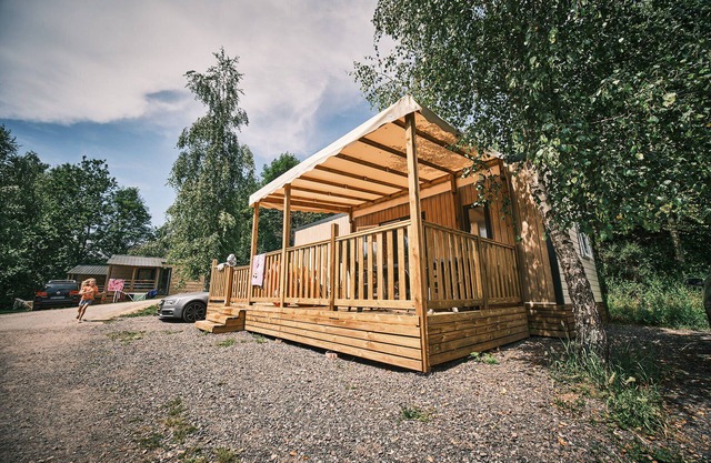 Mobile home nestled in the heart of the Vosges forest