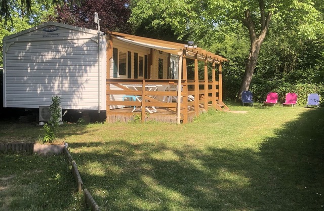 Mobile home with AIR CONDITIONING for 6 people near EUROPA PARK