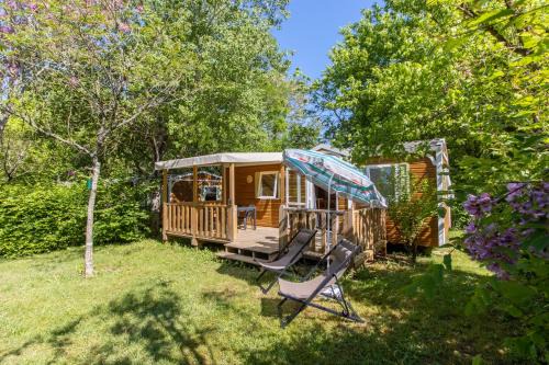 Mobilhome avec terrasse 4 personnes