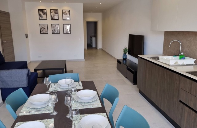 Modern 3-bedroom apartment in Mellieha next to the family park