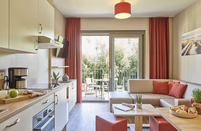 Modern apartment at 500m from the beach for 2 adultes and 2 kids.
