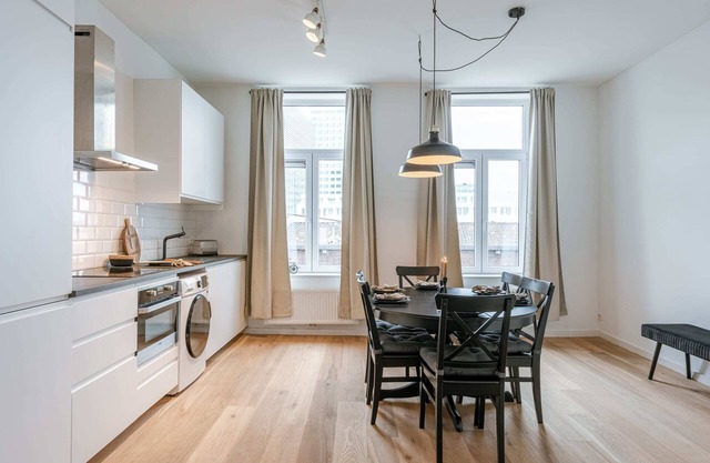 Modern apartment in the city of Antwerp