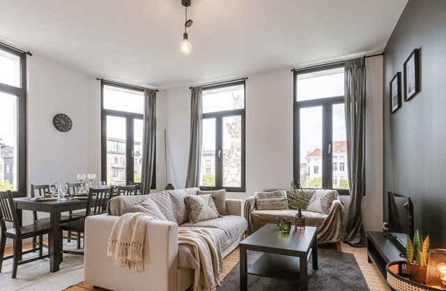 Modern apartment in the city of Antwerp