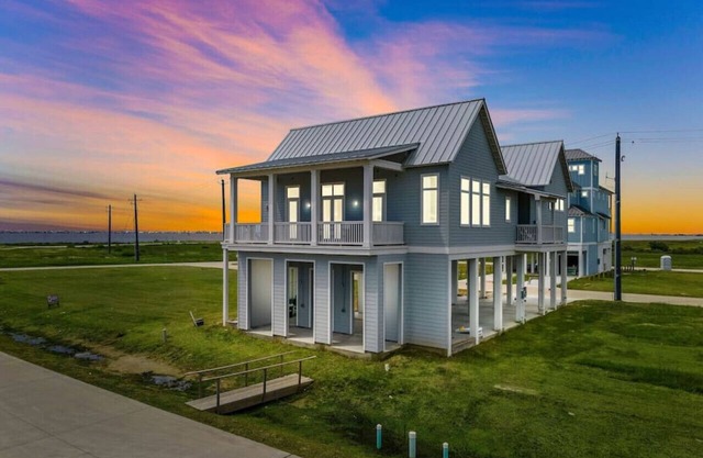 Modern Beach Home with Stunning West Bay Views