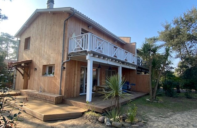 Modern Beach House in Labenne Océan: 3BR, Garden, 200m to Beach