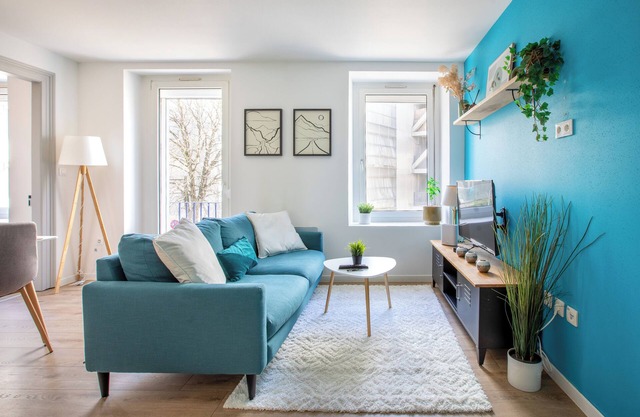 Modern & Cozy Apartment, 2 Bedrooms, Super Quiet