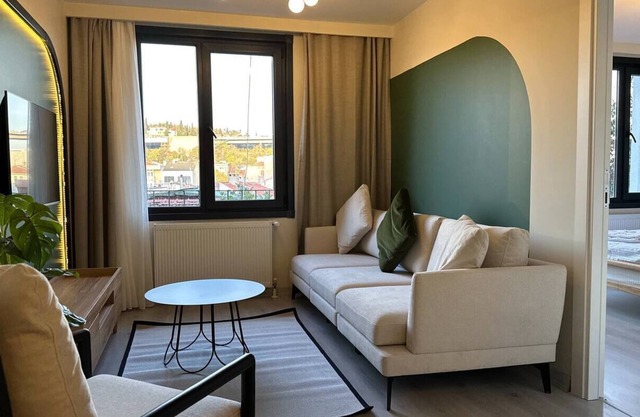 Modern Flat with Bosphorus View