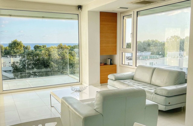 Modern seafront apartment