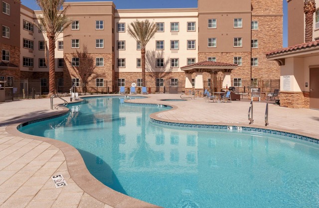 Modern Studio + Outdoor Pool + Hot Tub | 24 Hour Business Center + Fitness Center