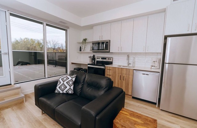 Modern Studio Steps from Osborne Village
