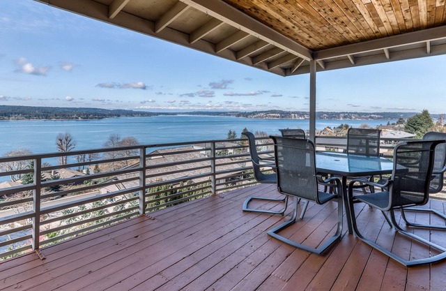 Modern, updated home w/ incredible views, two living areas, & a full kitchen
