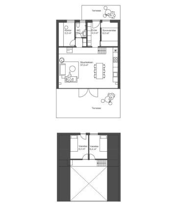 Modernized A-Frame House Near Saksild Beach