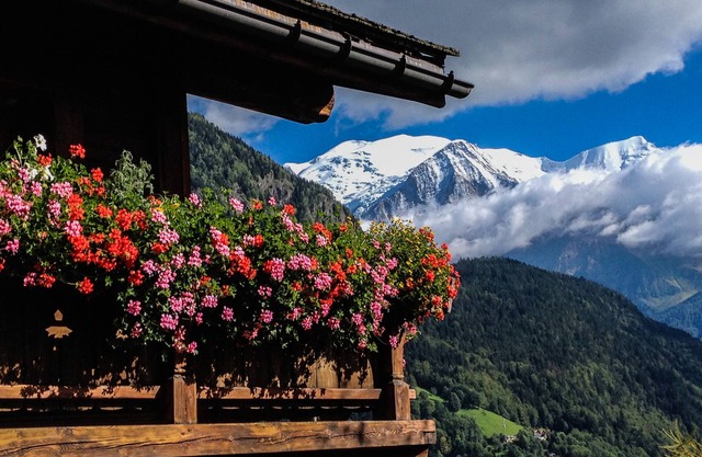 Mountain guide's chalet in the Chamonix valley