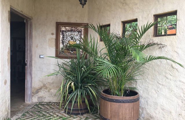 Mountain House. Located in the North zone of the City of Oaxaca. Campirano.