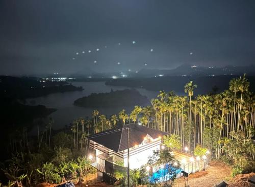 mountain lake view private pool villa -Wayanad
