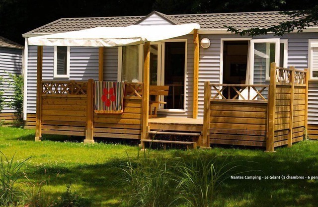 Nantes Camping ***** - Cottage Giant 4 Rooms 6 People