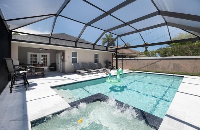 Naples Villa with Salt water Pool