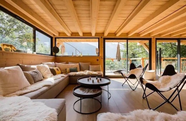 Nature and design chalet Chamonix valley