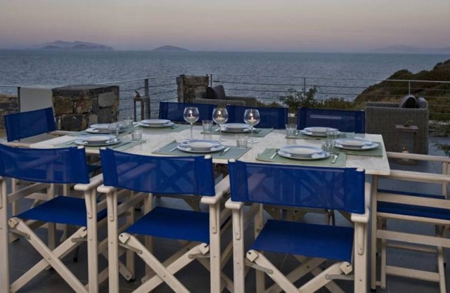 Naxos Beachfront House with breathtaking sea view and private beach!