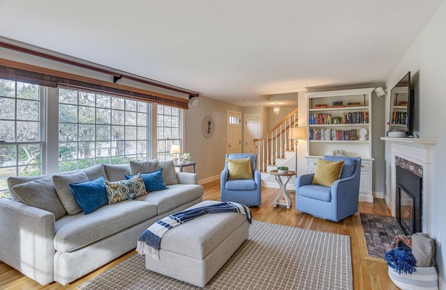 Near Parks & Dining: Expansive Falmouth Retreat!