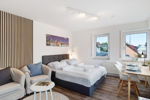 Nette kompakte Wohnung mit Balkon