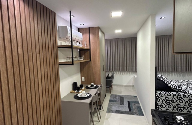 New building flat with full leisure area, 30 m2 furnished. Excellent location