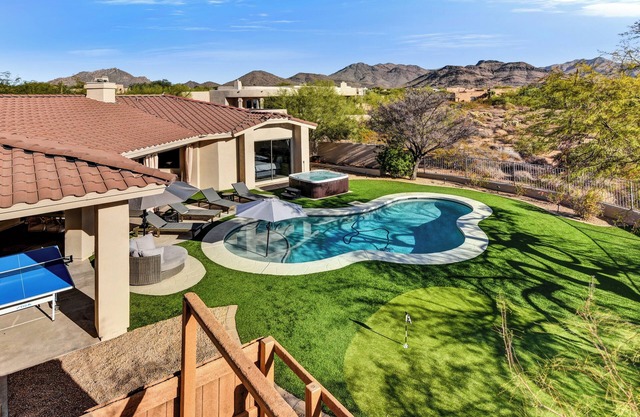 NEW I Above Scottsdale Pinnacle Peak Escape I Pool/Spa | Putting Green l 8 Bd