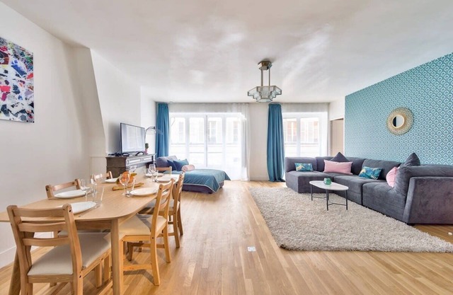 NEW Paradis - 2Bdrs Flat with AC, in the Heart of Paris