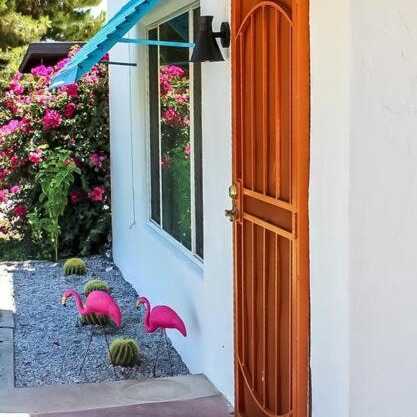 Newly Remodeled Midcentury Pink Flamingo Casa (40)