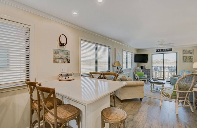 Newly Renovated 2BR/2B Oceanfront & Inlet View Gated Condo With Pool - Sleeps 6