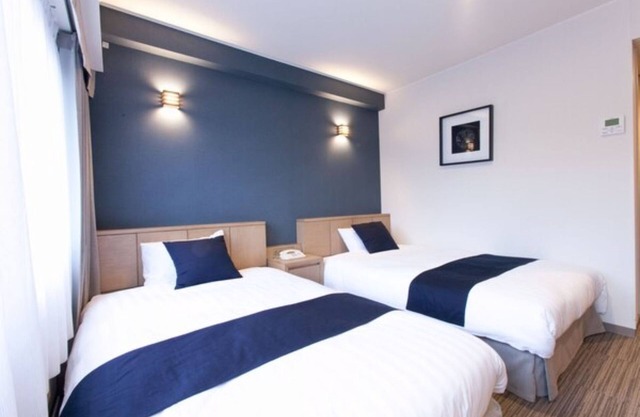 Nonsmoking Superior twin room room only plan Du/Kurayoshi Tottori