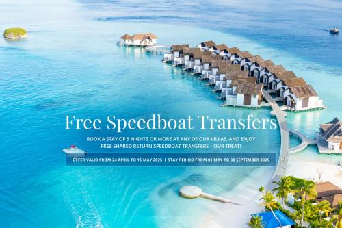 NOOE Maldives Kunaavashi - Stay 5 nights or more and get Free Speed Boat Transfers - Valid for stays till 30th September 2025