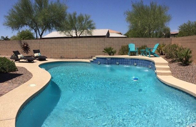 Oasis Pool and Backyard! Johnson Ranch Golf Course