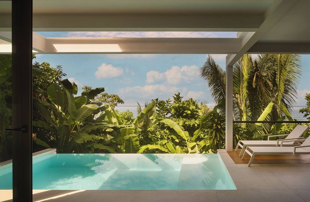 Ocean View Villa Nicholson w/private pool, steps from the beach