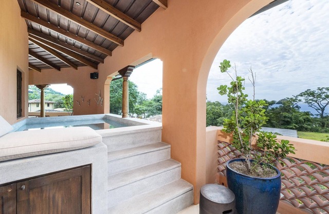 Ocean-view condo with private balcony pool