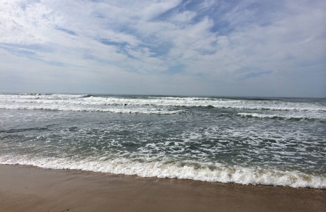Ocean View White Cottage Walk to Town, Beach Pass Included