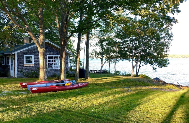 Ocean waterfront summer cottages. Sit back and soak in the views