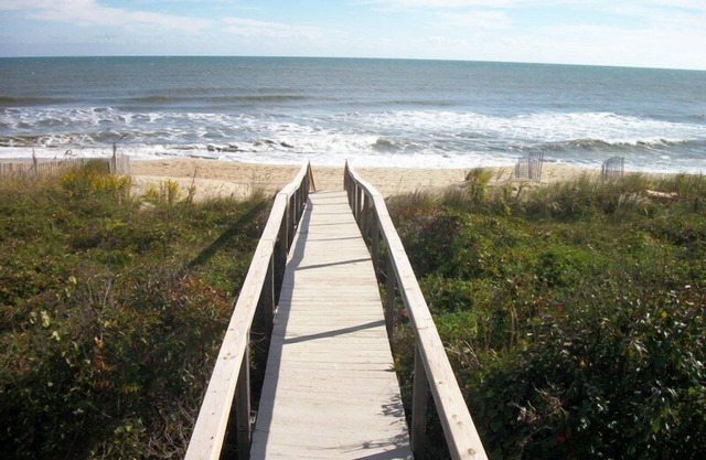 Oceanfront House on the beach at Croatan