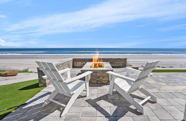 Oceanfront Luxury! 2 Primary Suites - Secluded Beach - TPC & St. Augustine!