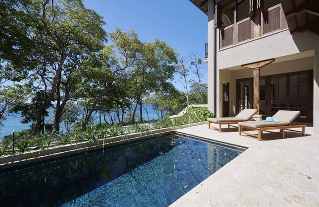Oceanfront Villa with Private Pool Sunset Terrace in Las Catalinas.