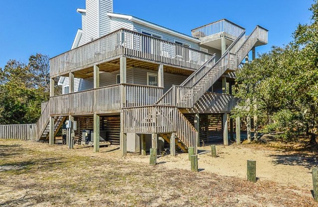 Oceanside, 5 BRs, Wild Horses, 600 ft to Beach Access, 4wheel Drive Area, 4x2398, The T House