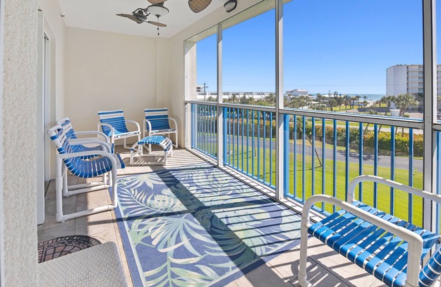 Oceanview Condo Steps to No-Drive Beach + Resort Amenities