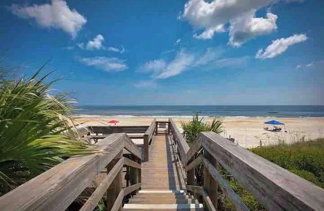 Oceanview Getaway – Steps to Sand, Heated Pools & Minutes from St. Augustine